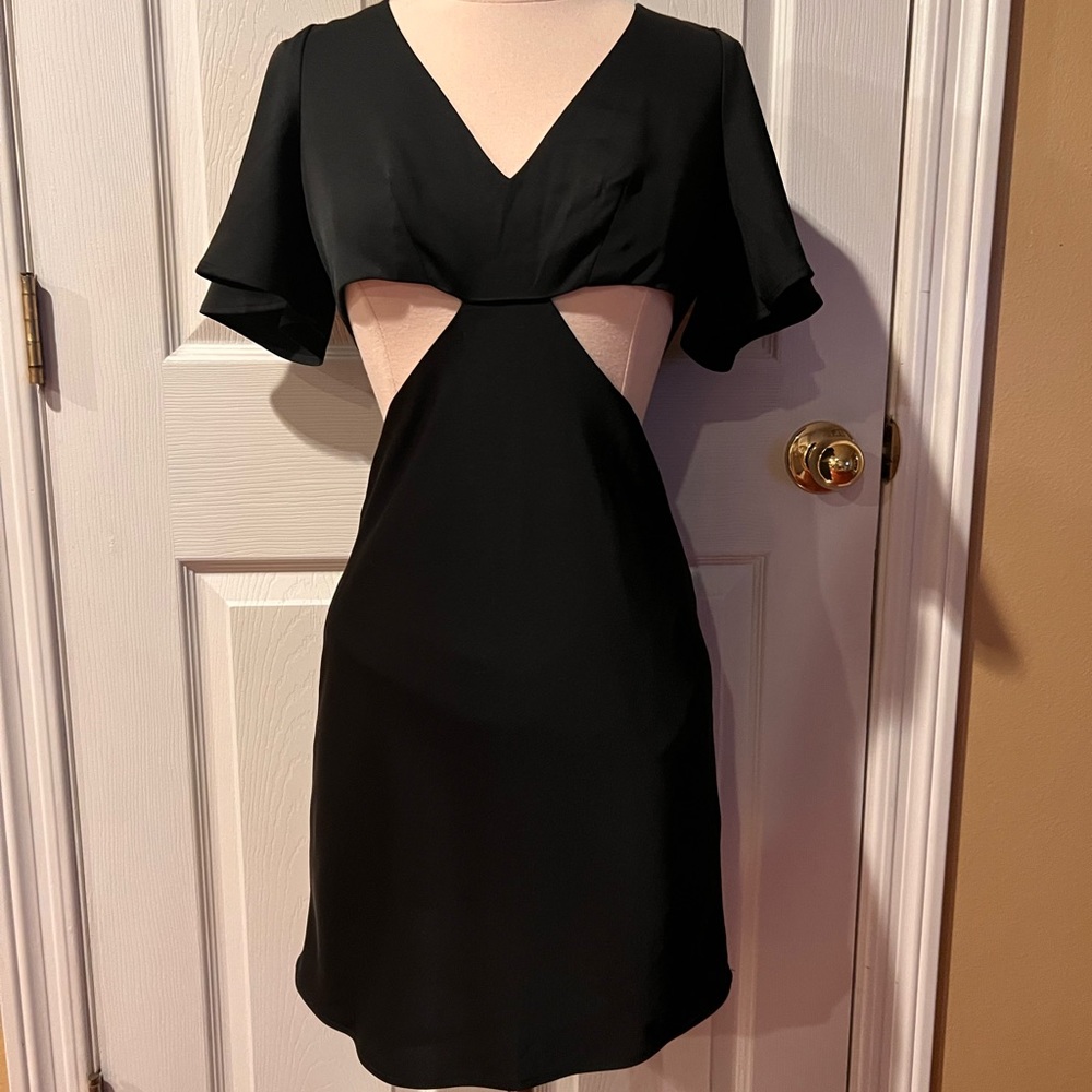 Princess Polly Mischa mini dress black